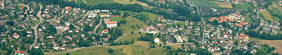 Bergdietikon aus der Luft