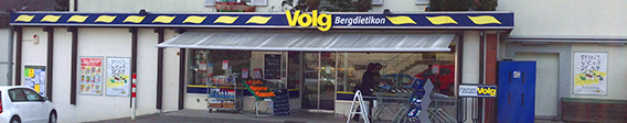 Volg Bergdietikon von aussen